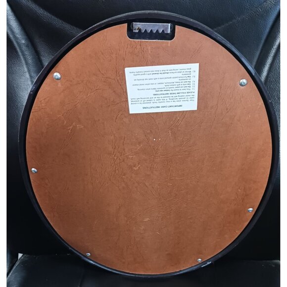 Vintage Syroco Inc Picture Flowers in Vase Oval #3246 - Picture 3 of 6